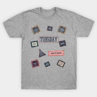 Patch Tuesday Funny Cybersecurity Fancy Dress T-Shirt